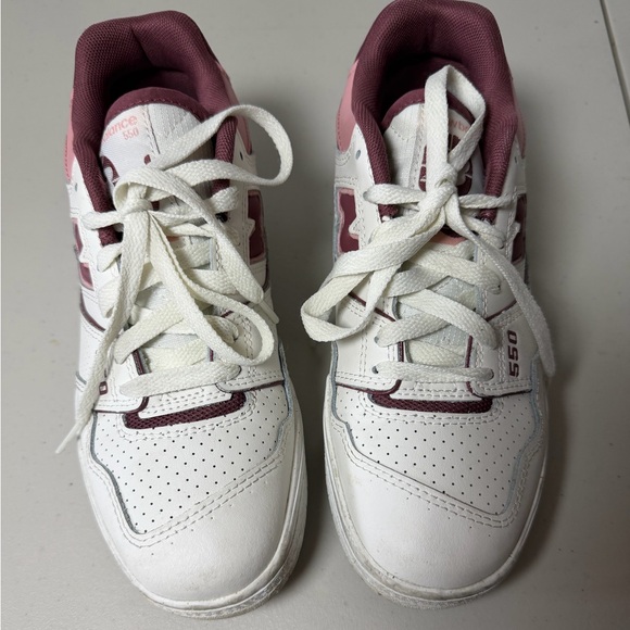 New Balance 550 Women’s size 7.5 Washed Burgundy - Picture 2 of 7